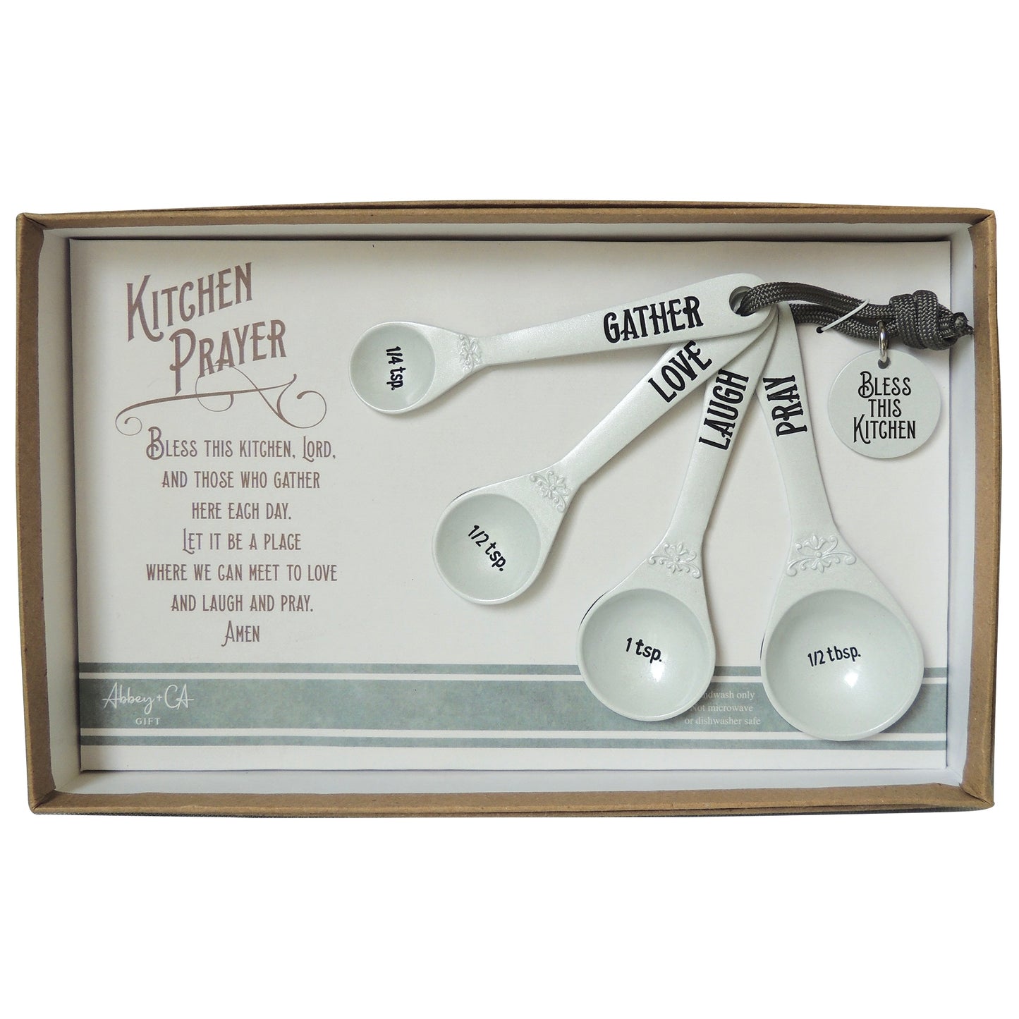 Kitchen Prayer Measuring Spoons