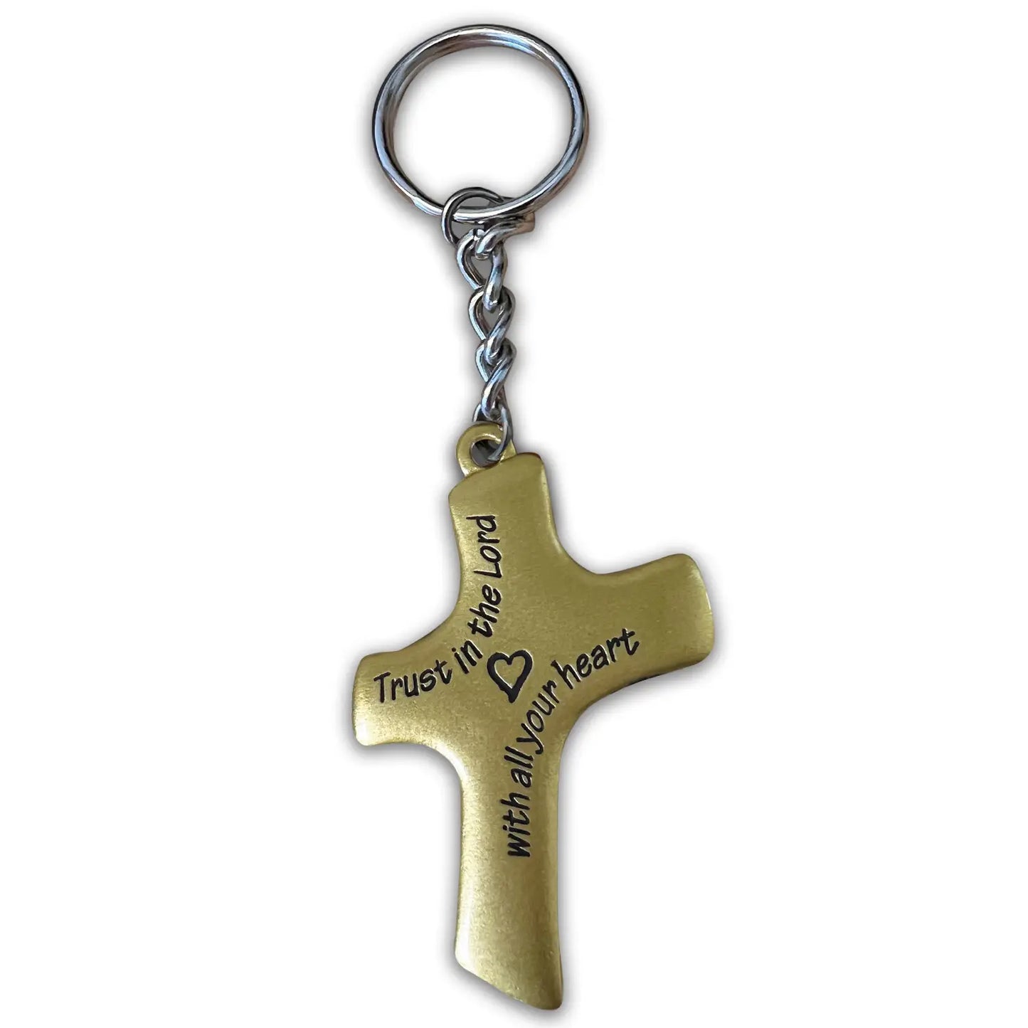 Palm Cross Key Chains