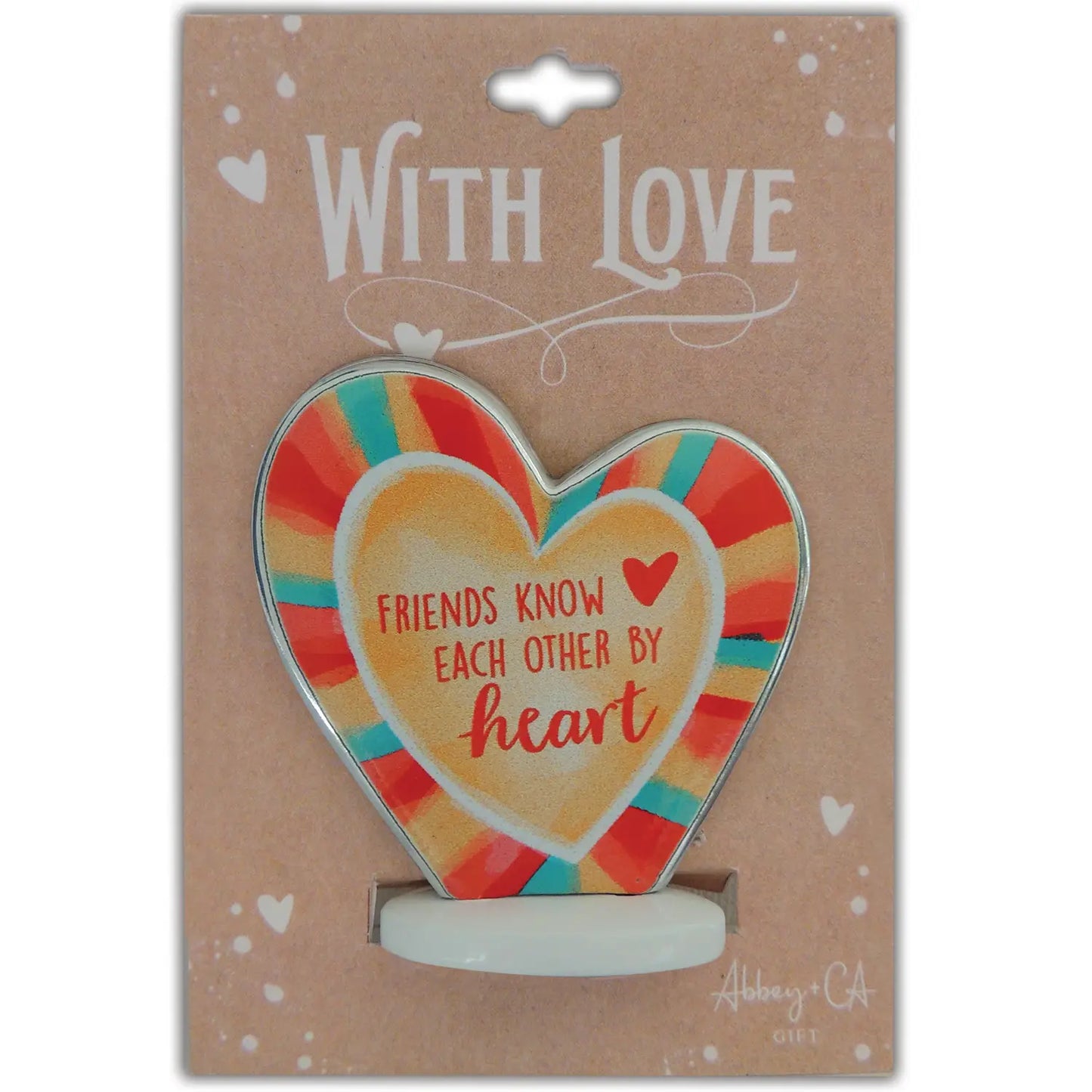 Standing Mini Heart Plaques