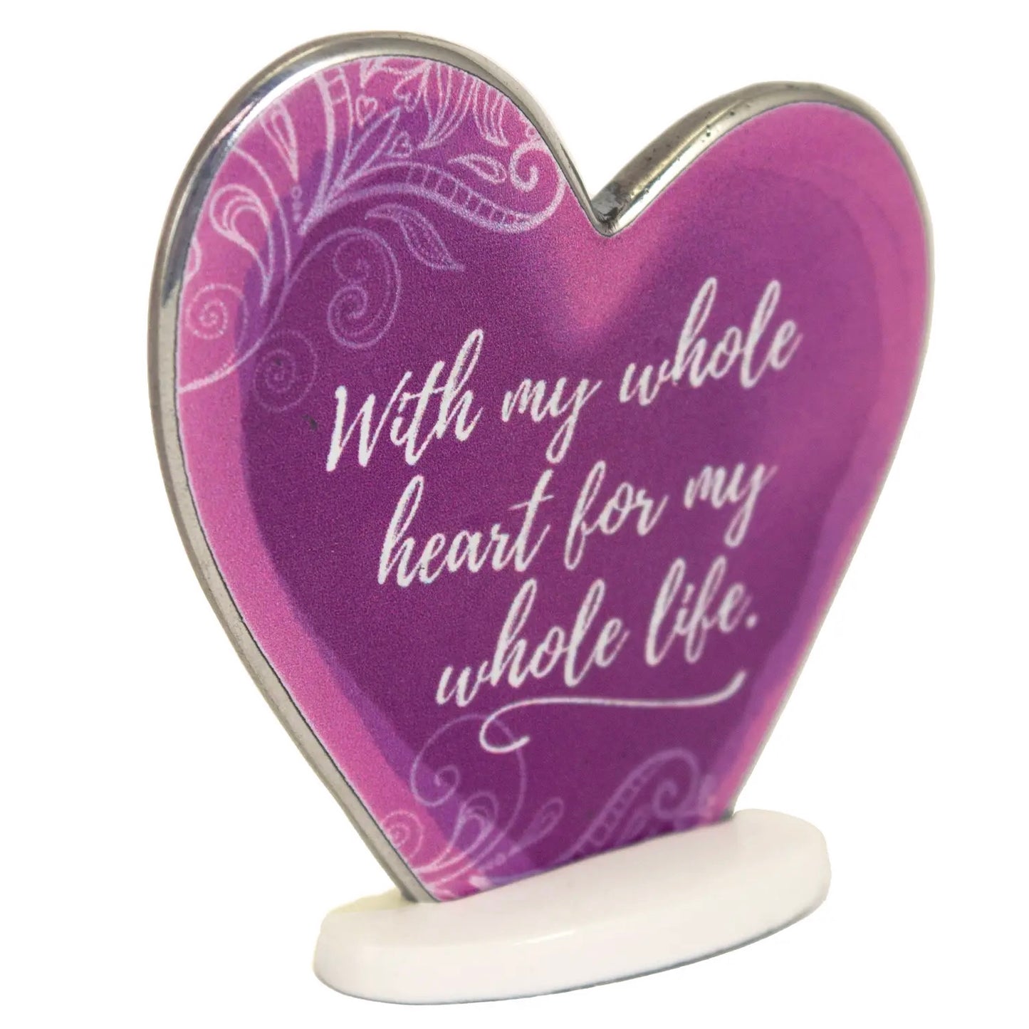 Standing Mini Heart Plaques
