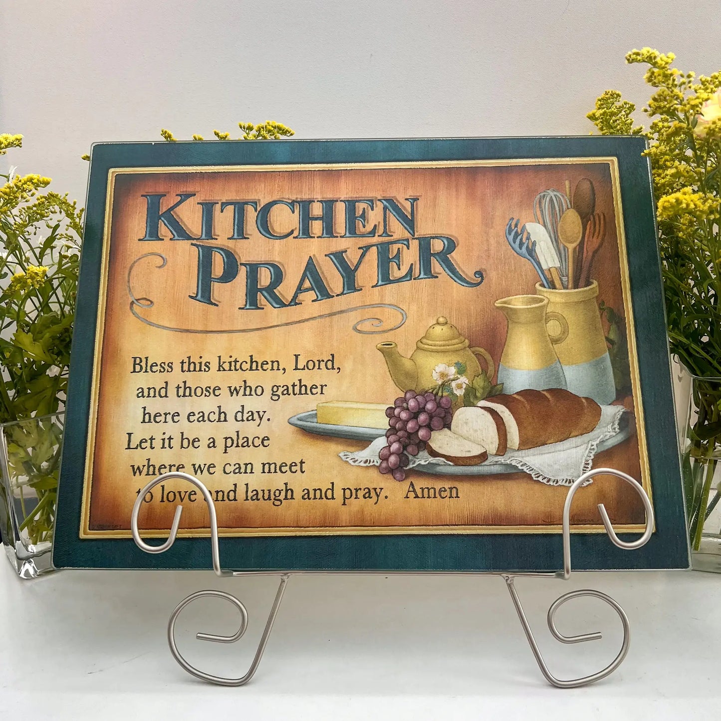 Kitchen Prayer Cutting Board
