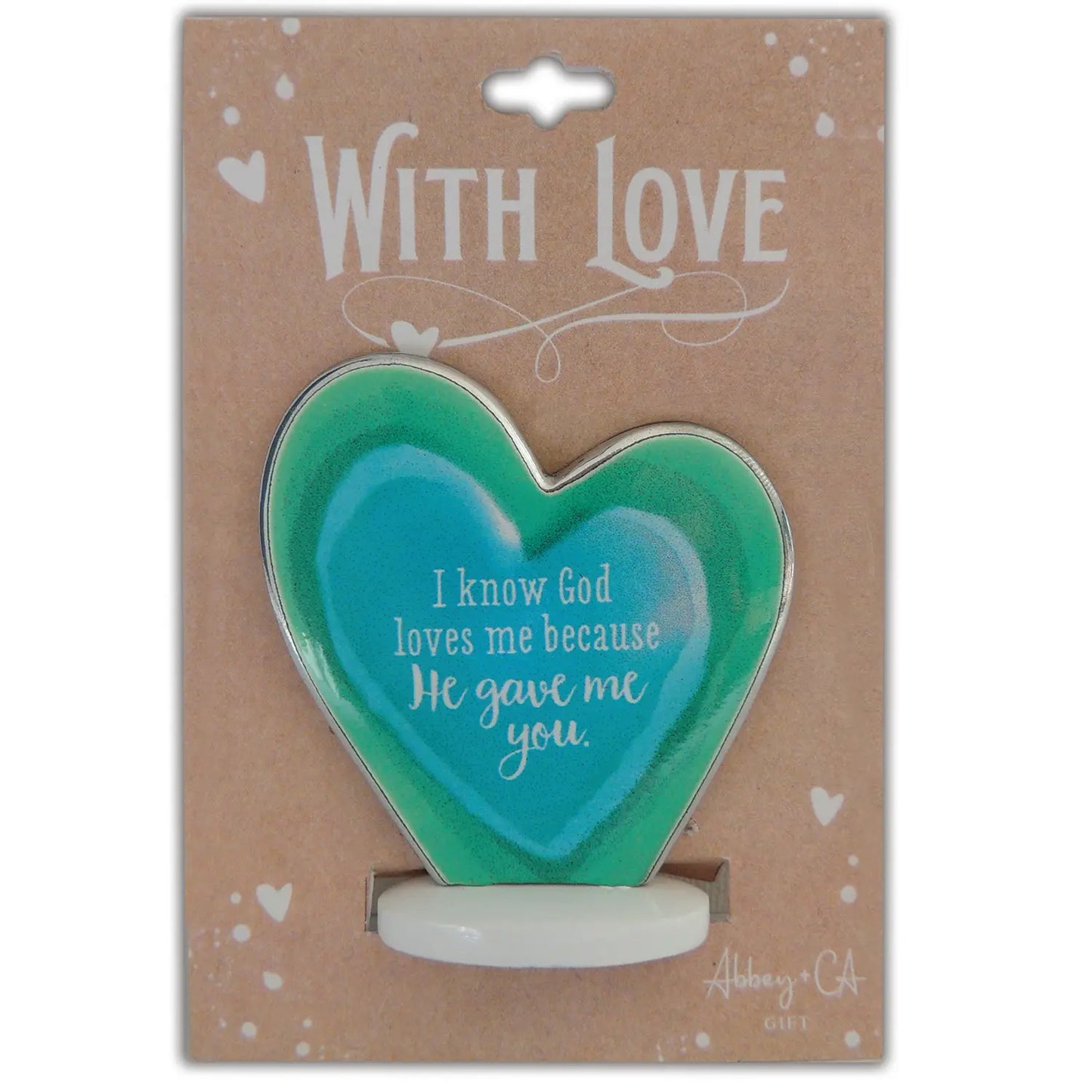 Standing Mini Heart Plaques