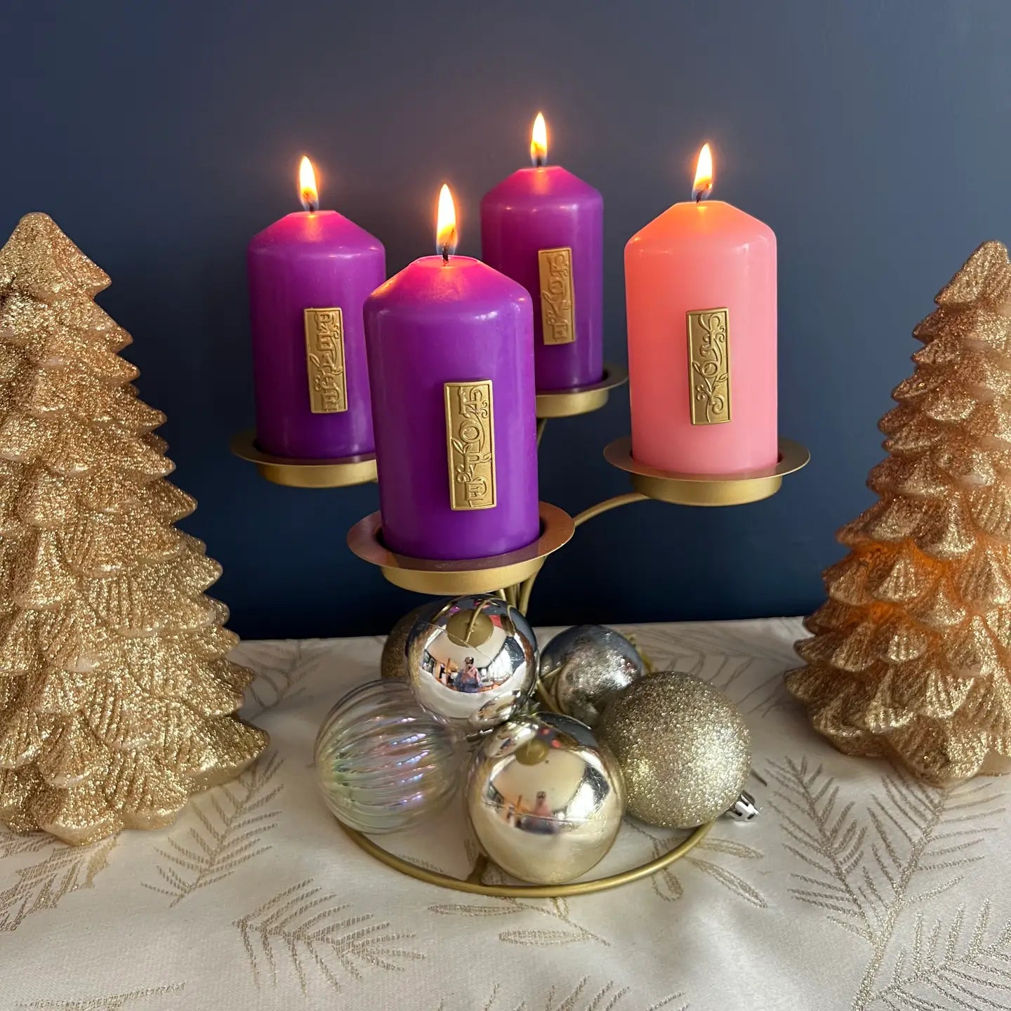 Advent Candle Holder