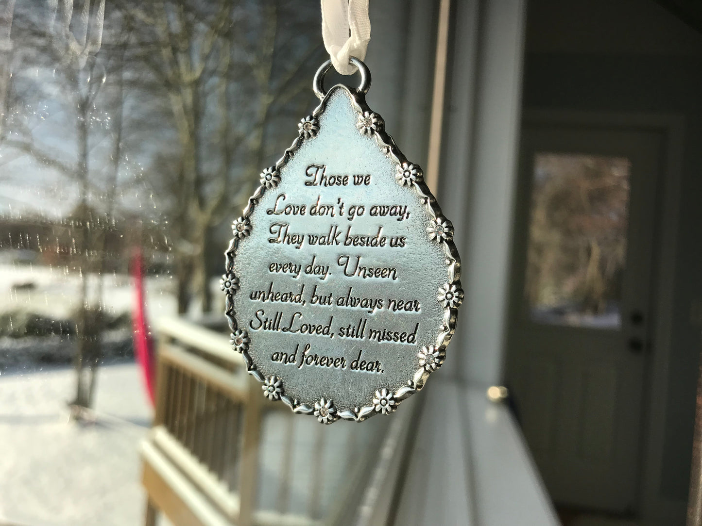 Those We Love Memorial Tear Ornament