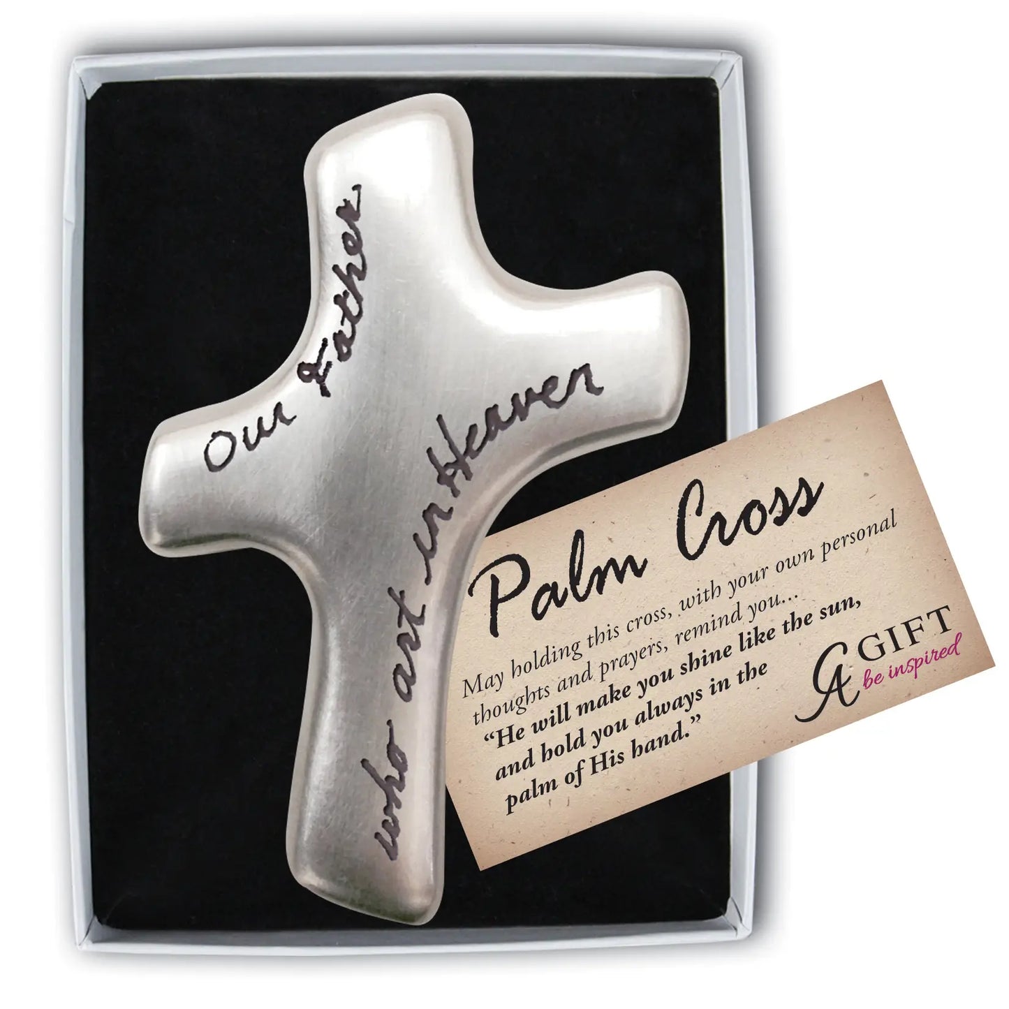Silver Palm Cross