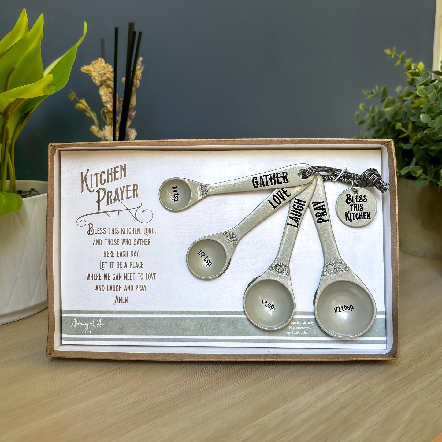 Kitchen Prayer Measuring Spoons