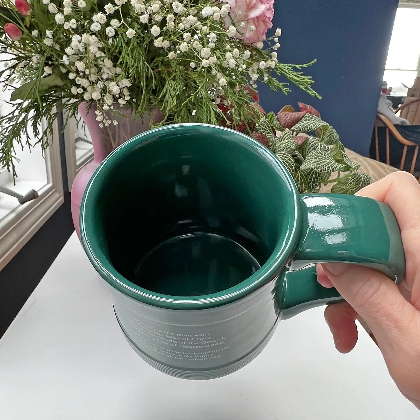 Man of Faith Pottery Mug