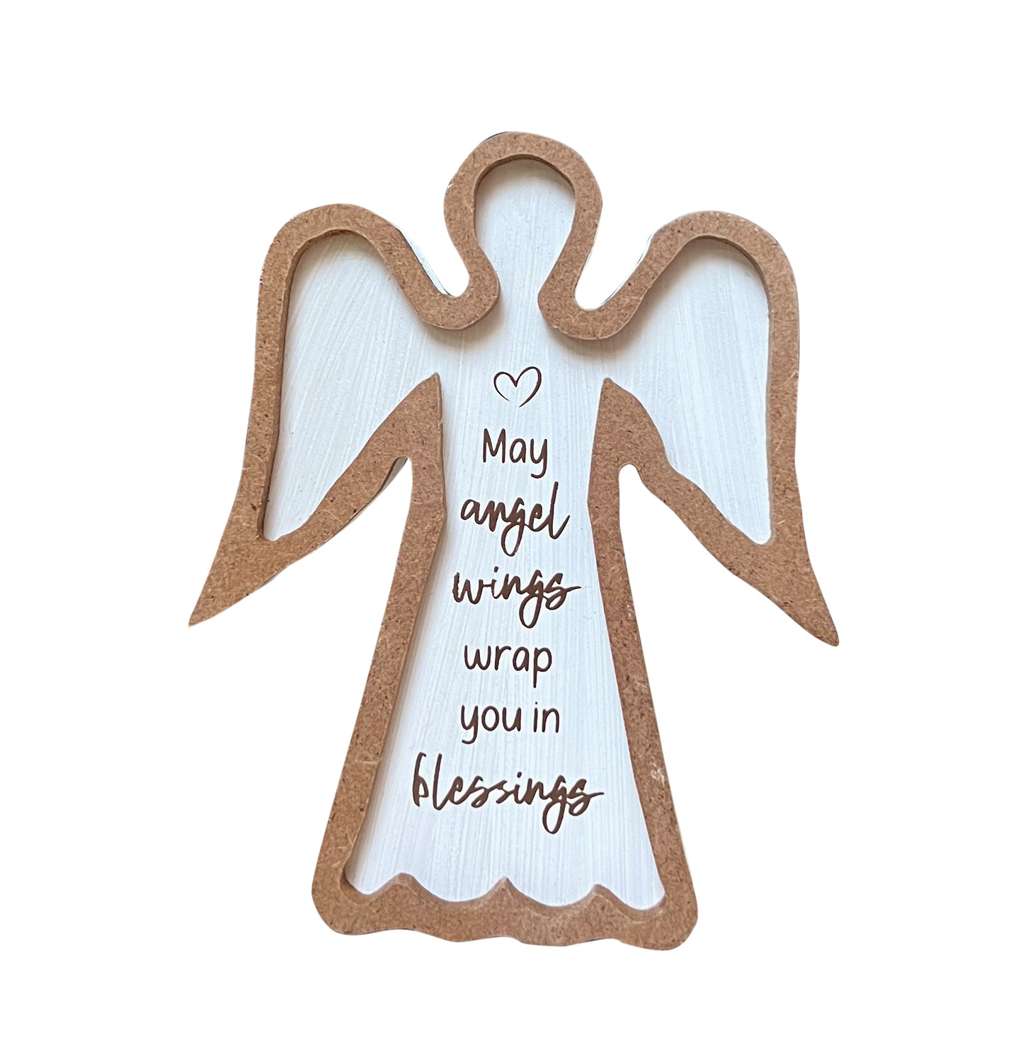 Framed Standing Angel Plaques