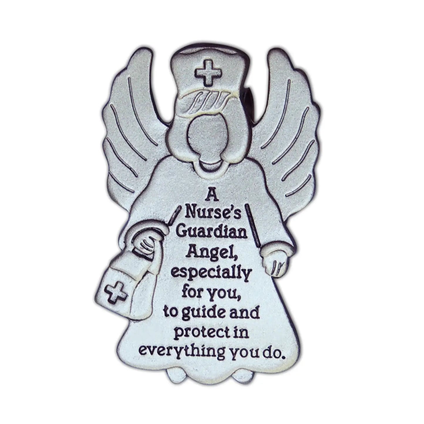 Nurse Angel Visor Clip