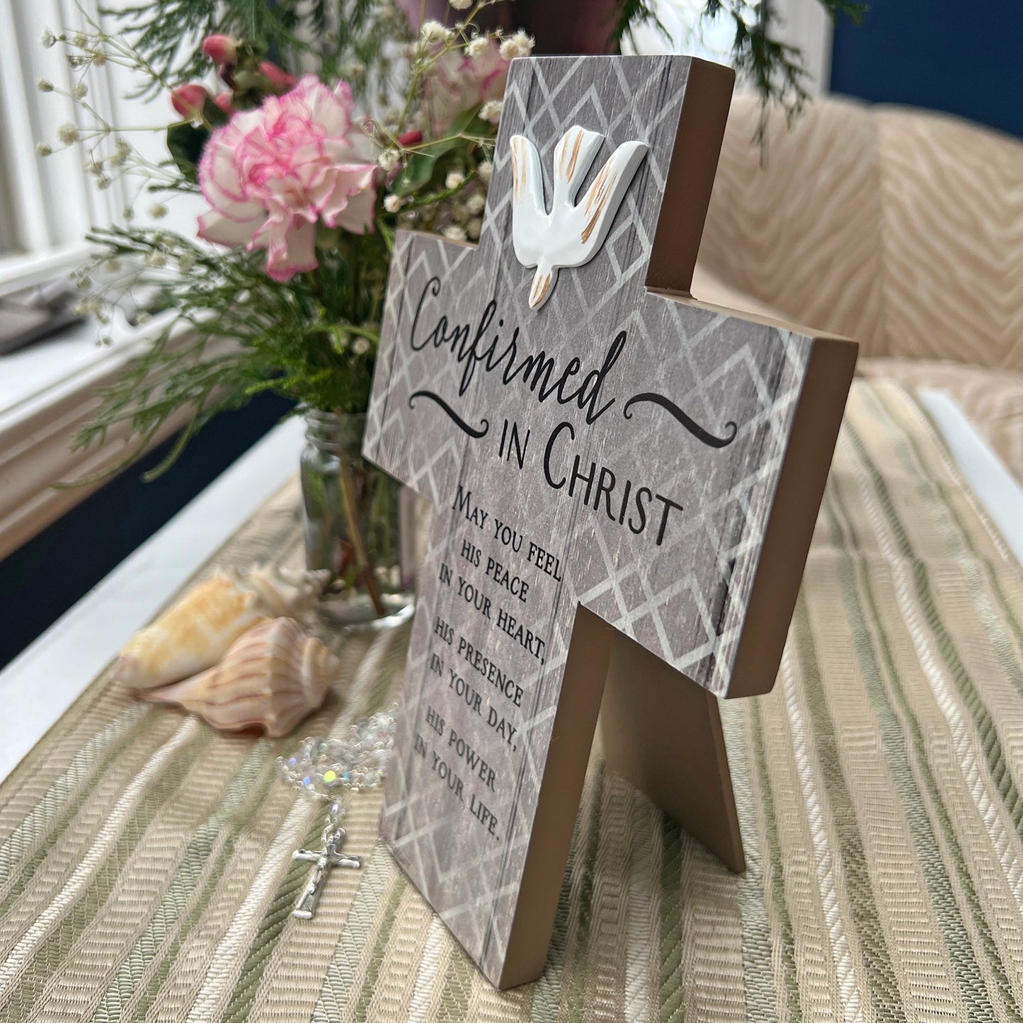 Confirmation Dove Cross