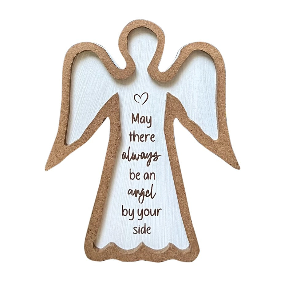 Framed Standing Angel Plaques