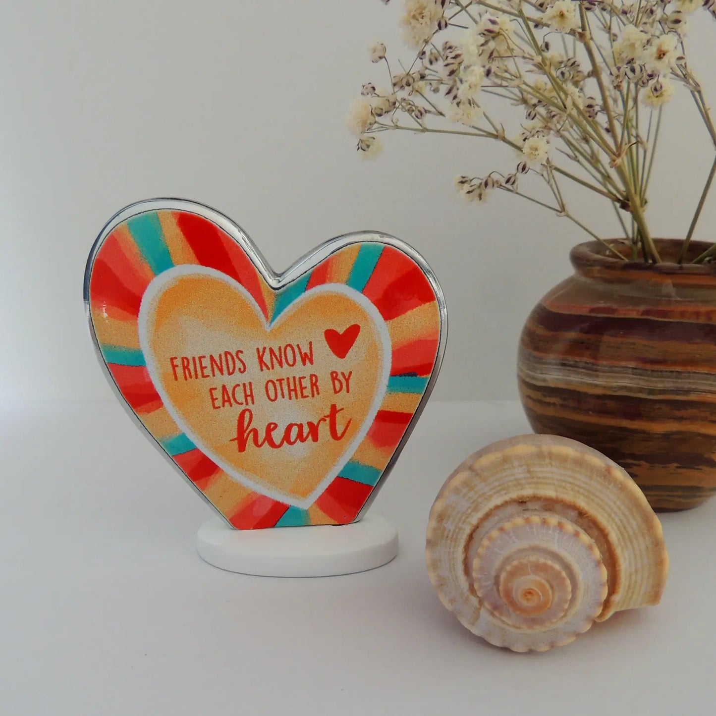 Standing Mini Heart Plaques