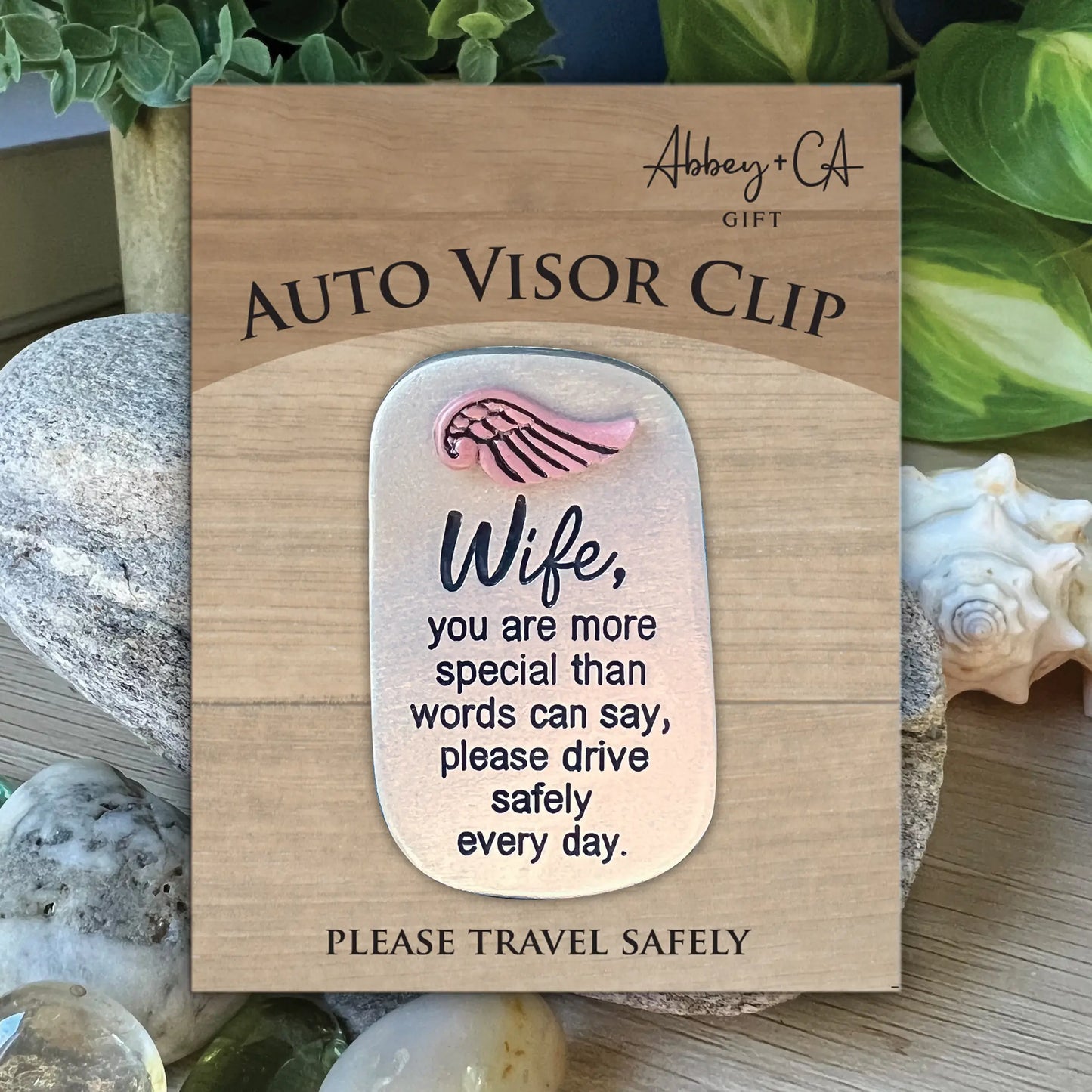 Drive Safely Visor Clips For Her