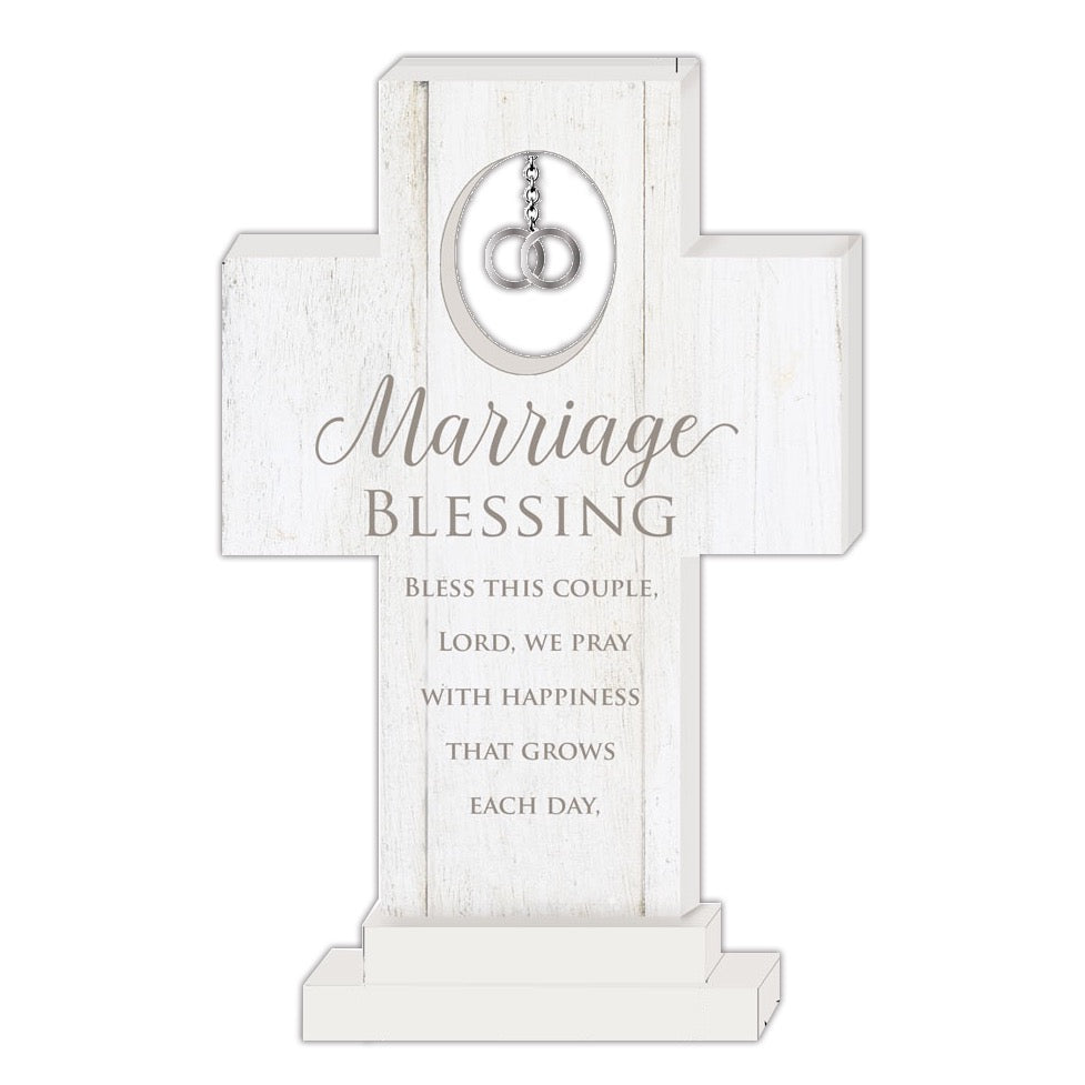 Standing Marriage Charm Cross