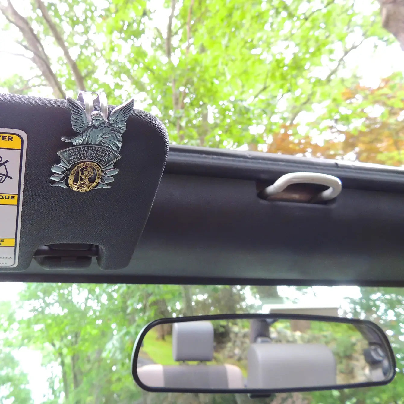 Traveler Prayer Visor Clip