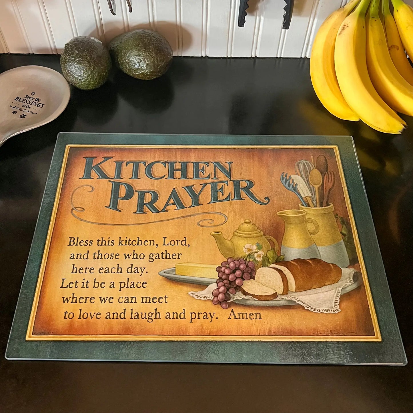 Kitchen Prayer Cutting Board