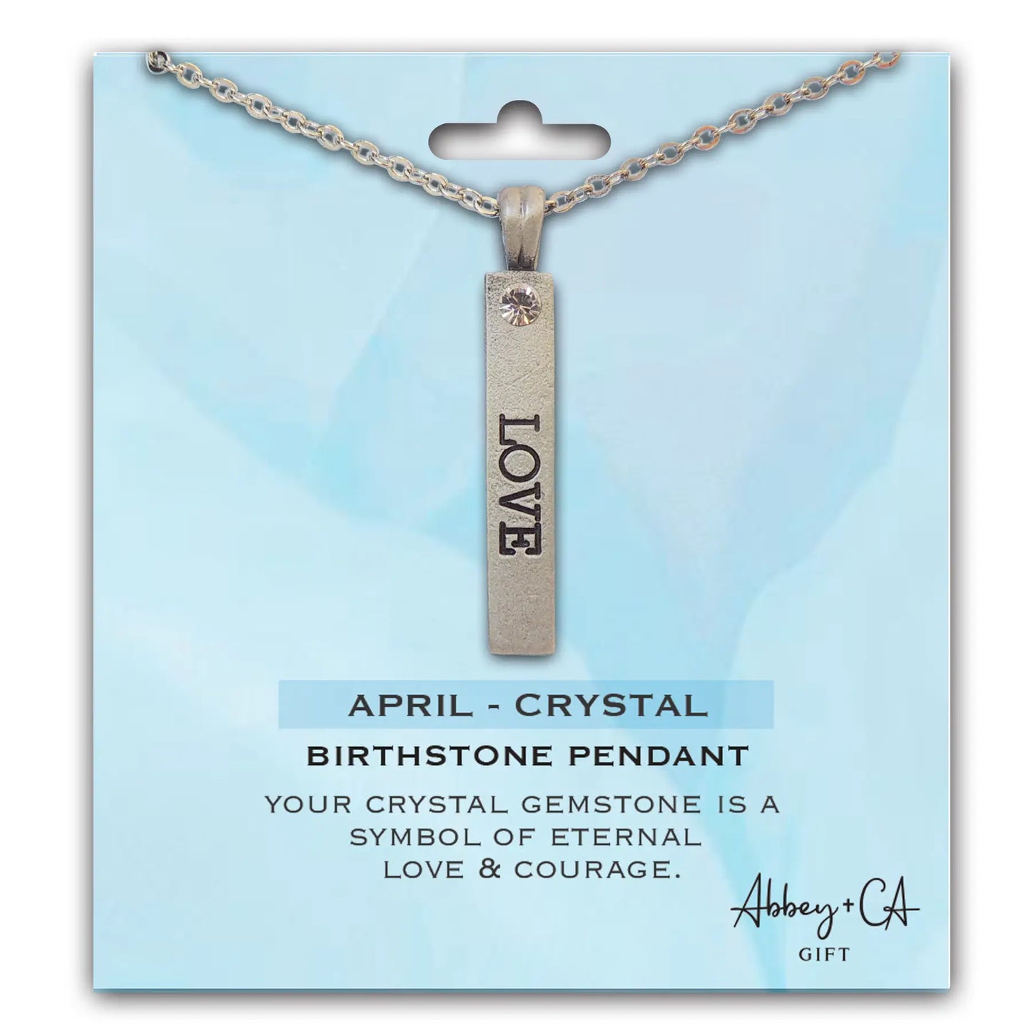 Birthstone Pendant Necklace