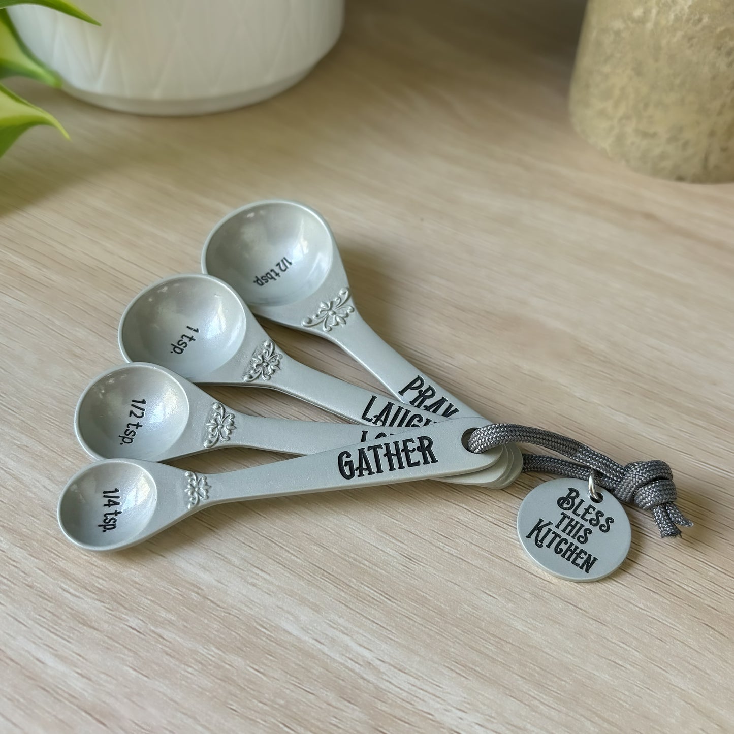 Kitchen Prayer Measuring Spoons