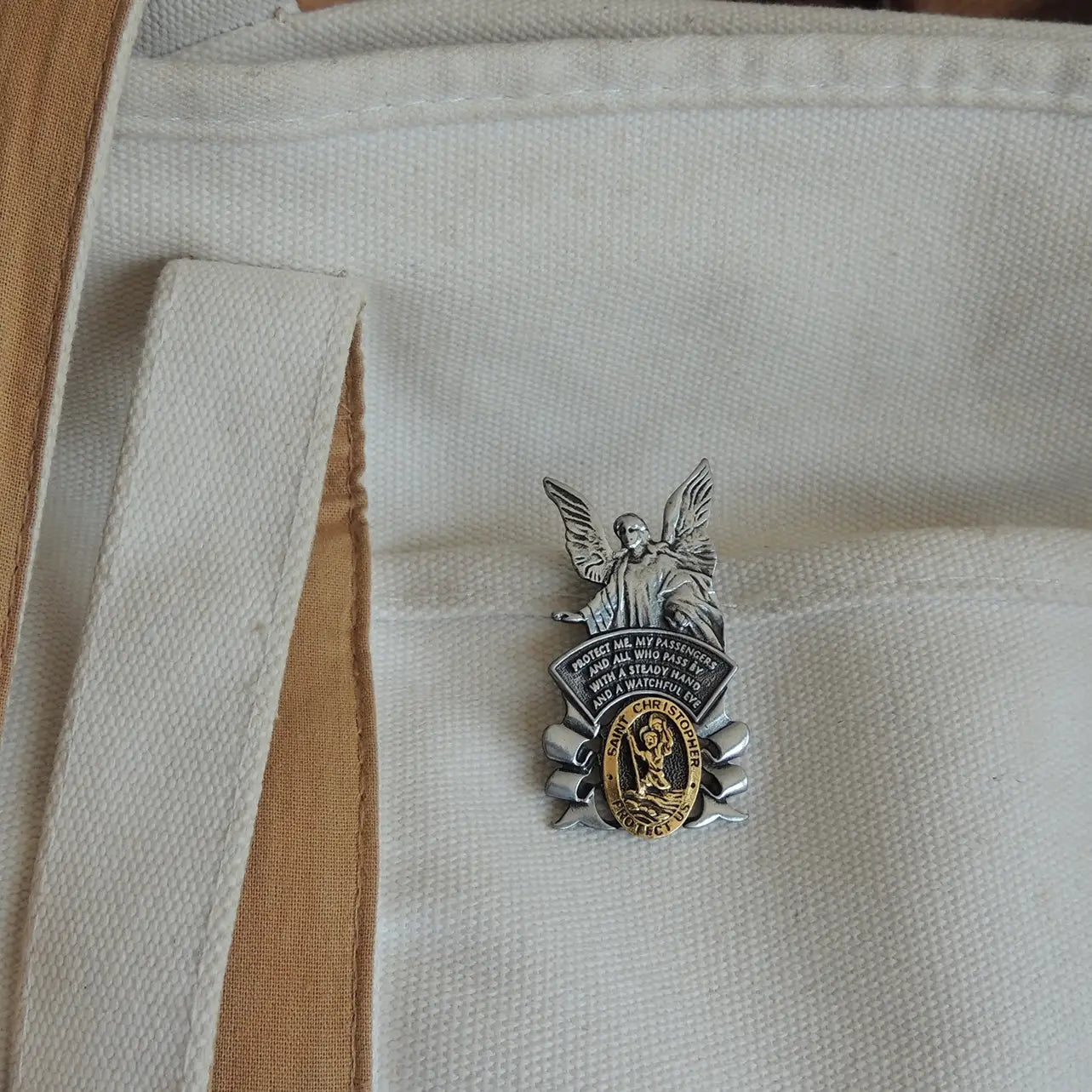 Traveler Prayer Visor Clip