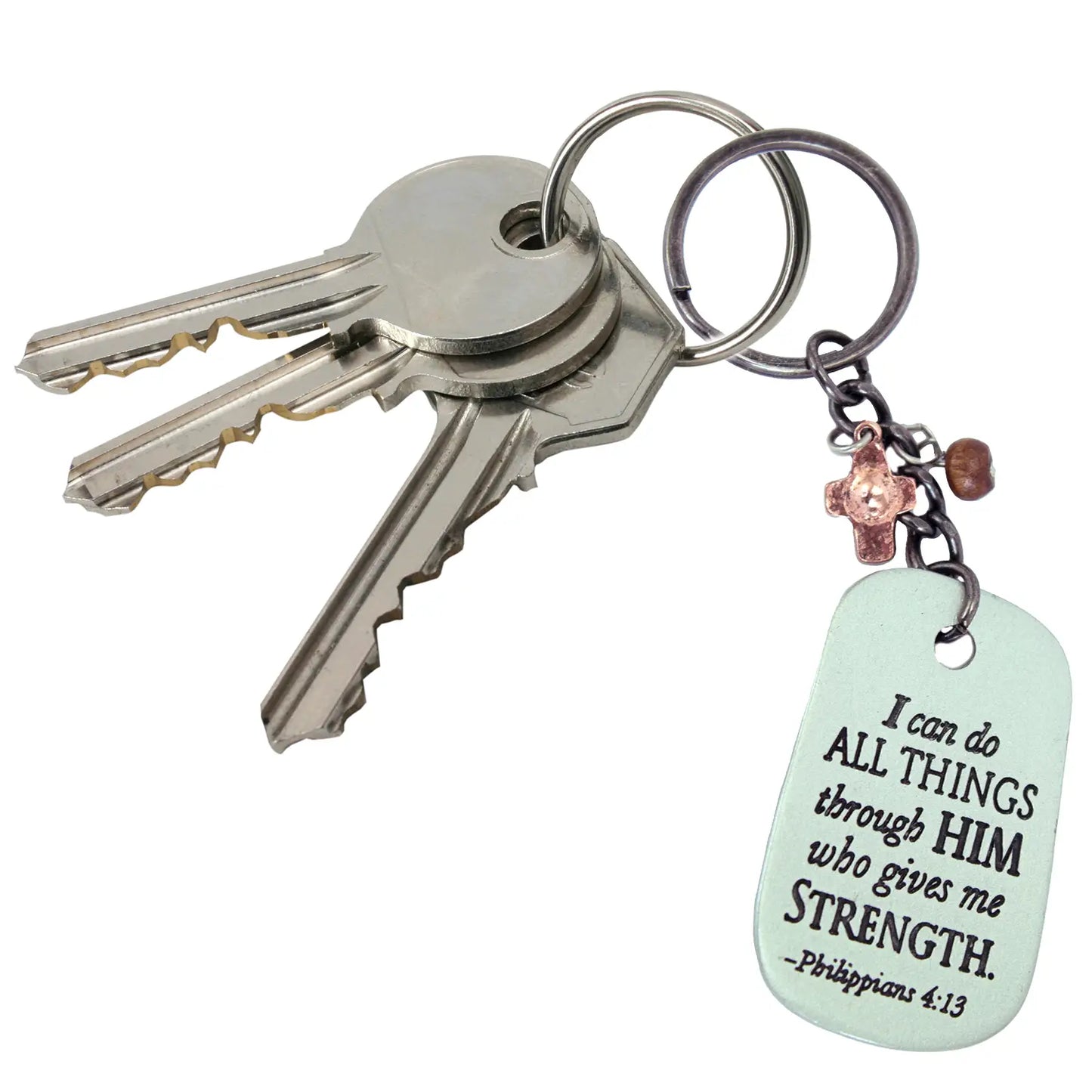 Inspirational Tag Key Chains