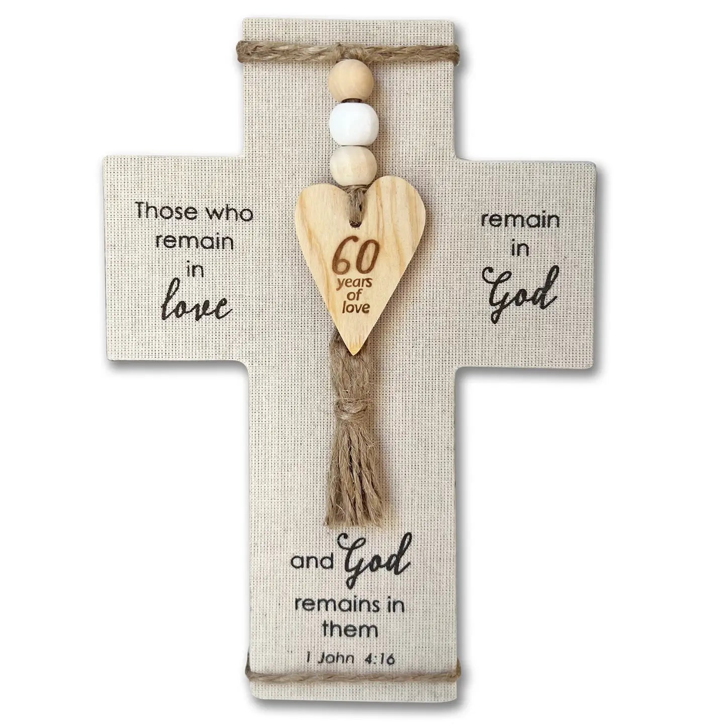Anniversary Fabric Cross