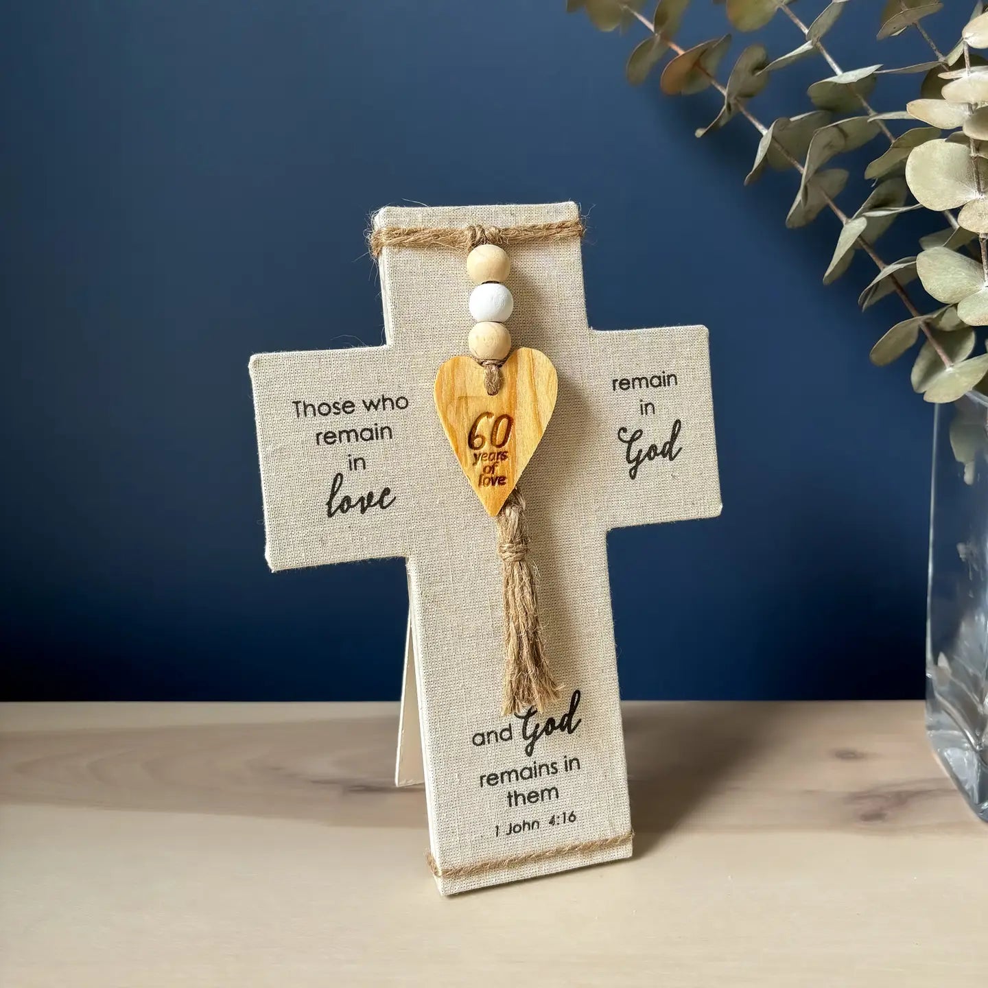Anniversary Fabric Cross