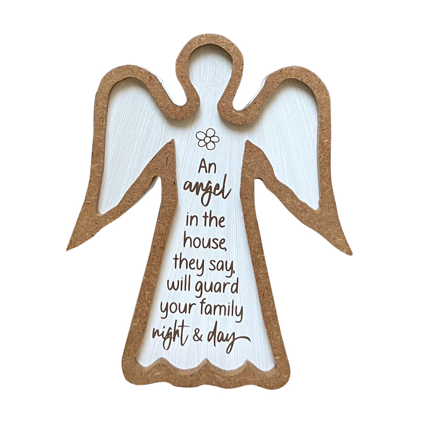 Framed Standing Angel Plaques