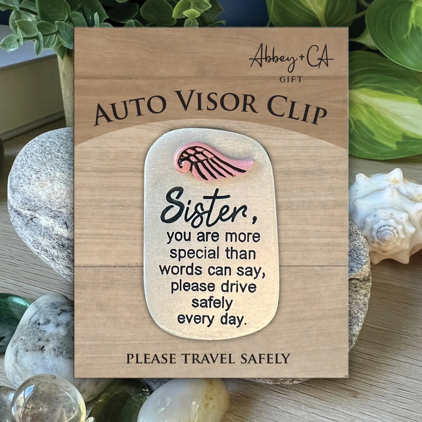 Drive Safely Visor Clips For Her