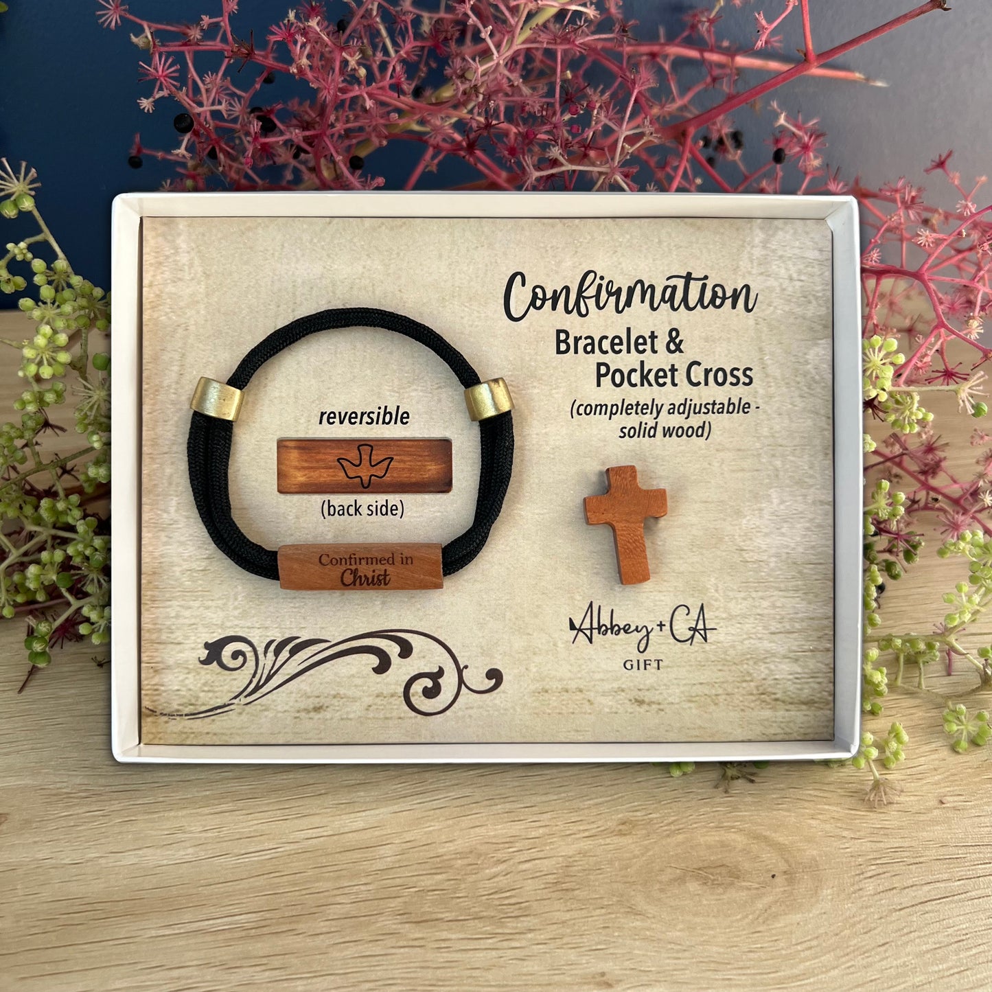 Bracelet & Cross Confirmation Gift Set
