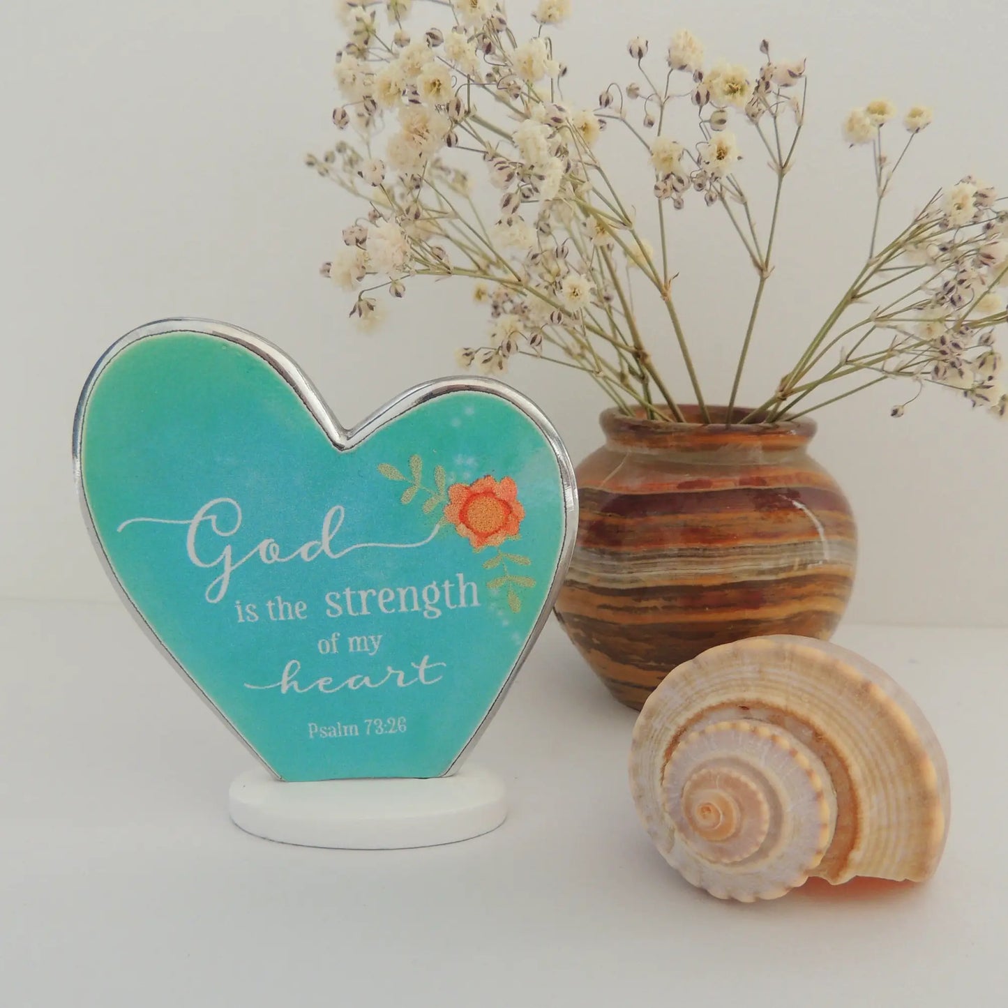 Standing Mini Heart Plaques