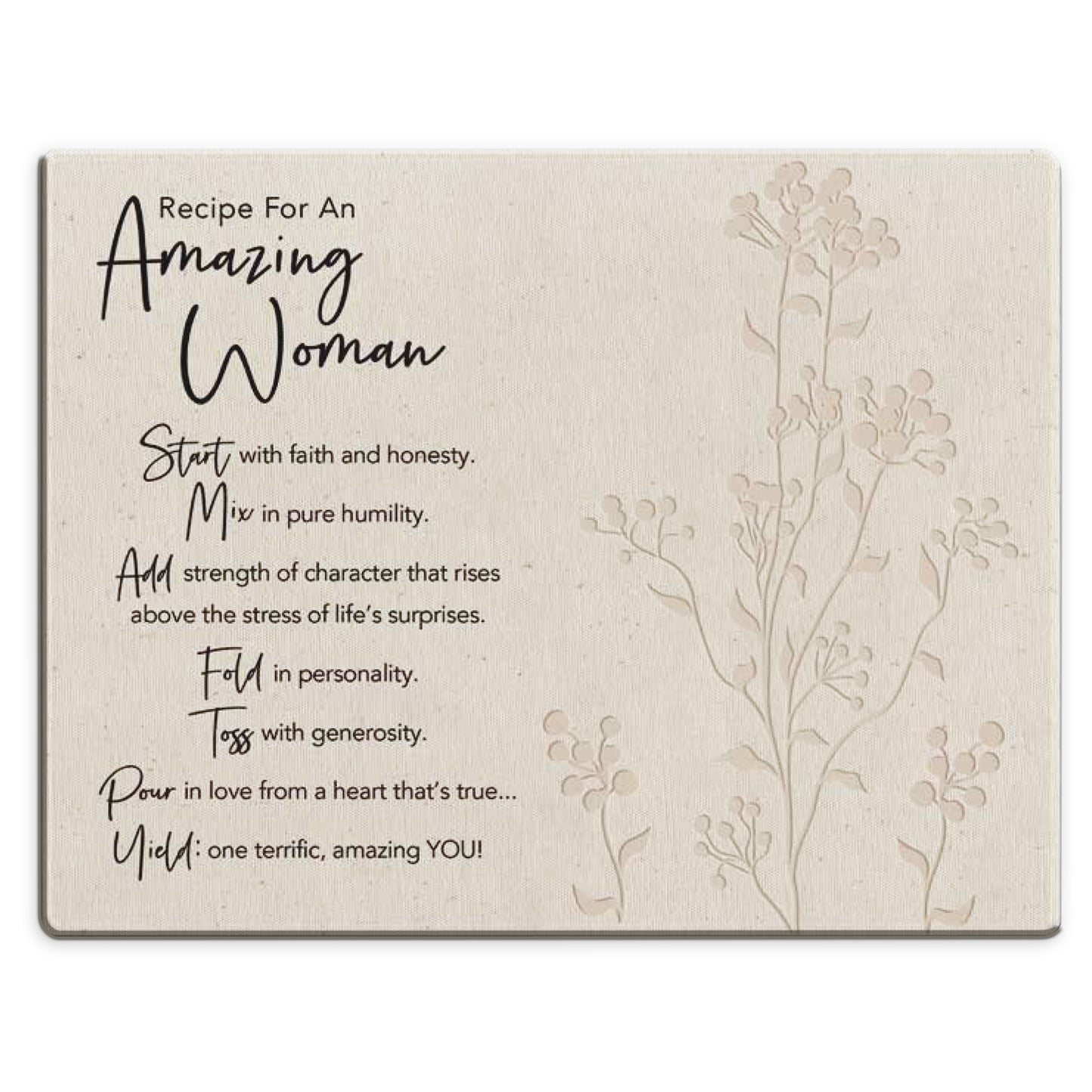 Amazing Woman Mini Cutting Board
