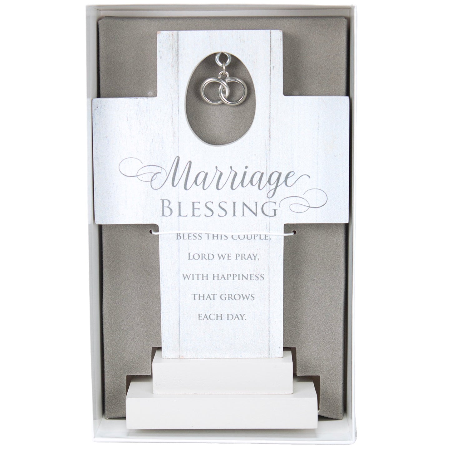 Standing Marriage Charm Cross