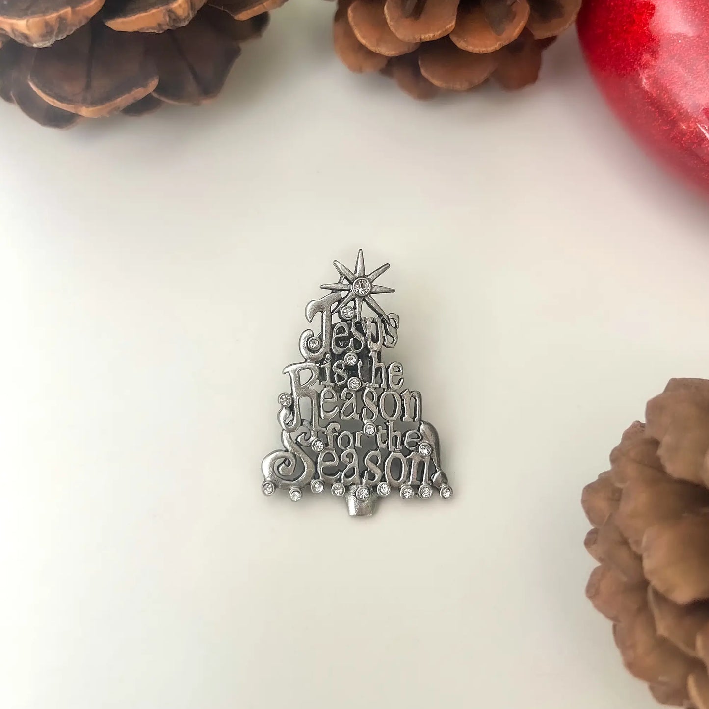 Christmas Message Pin