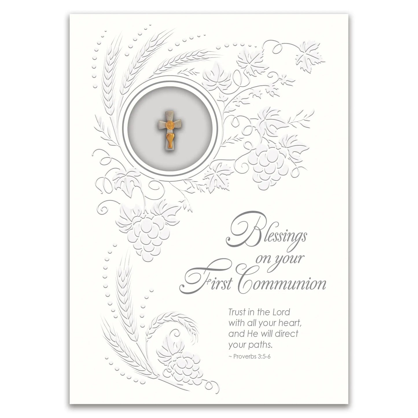 Communion Card & Pin