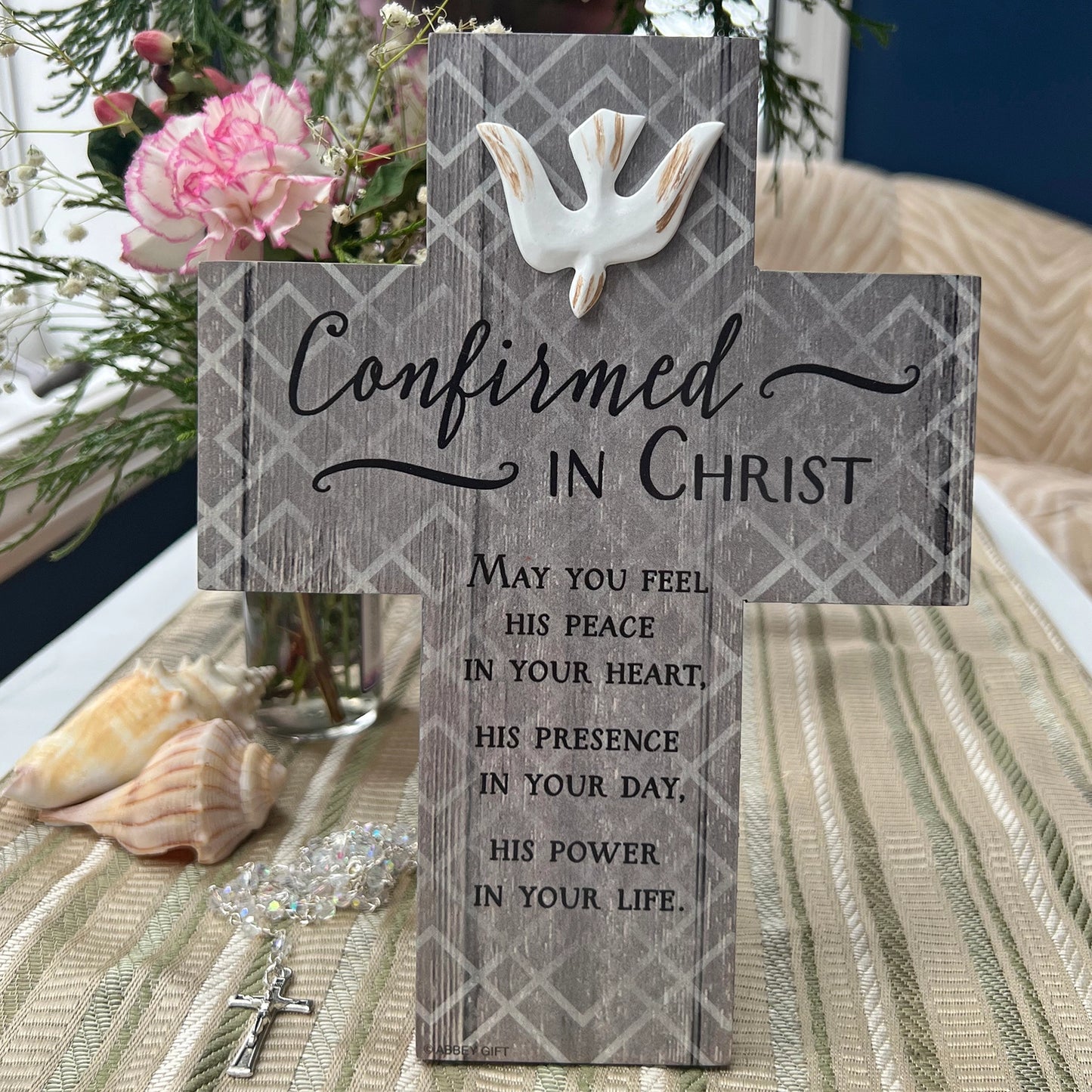 Confirmation Dove Cross