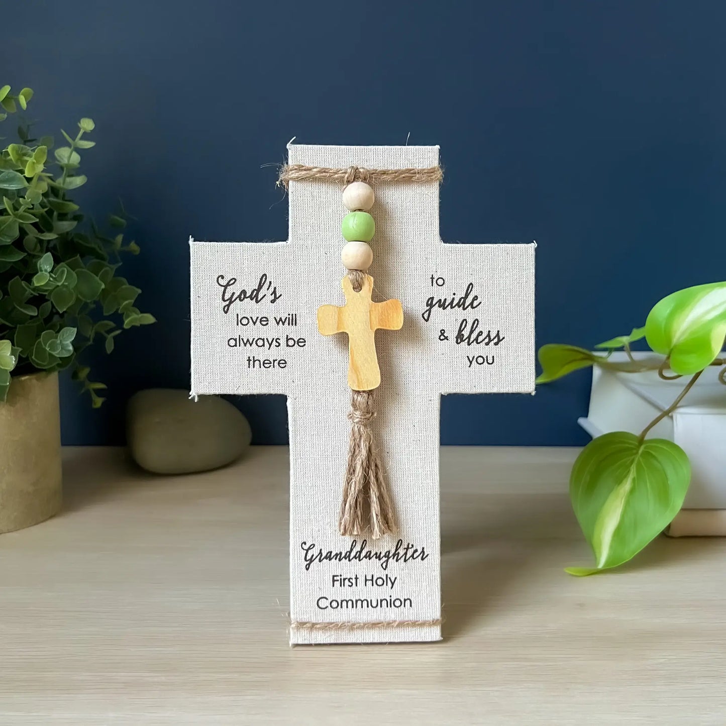 Godparent Fabric Cross
