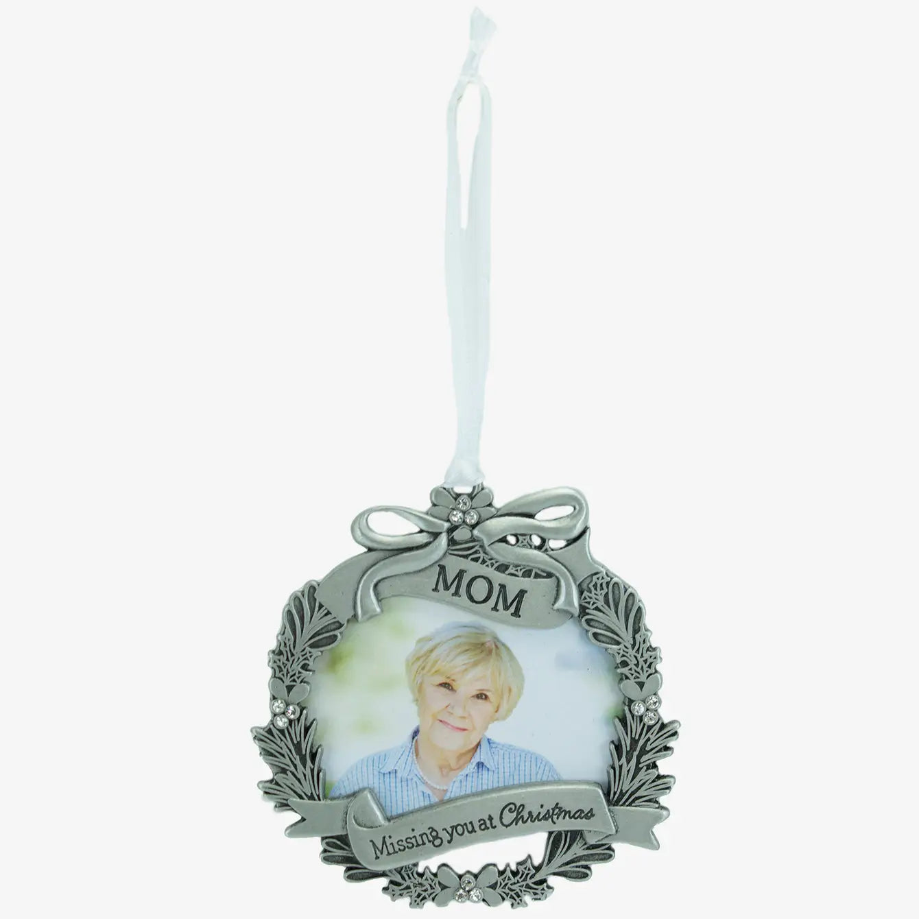 Missing You Memorial Photo Ornament