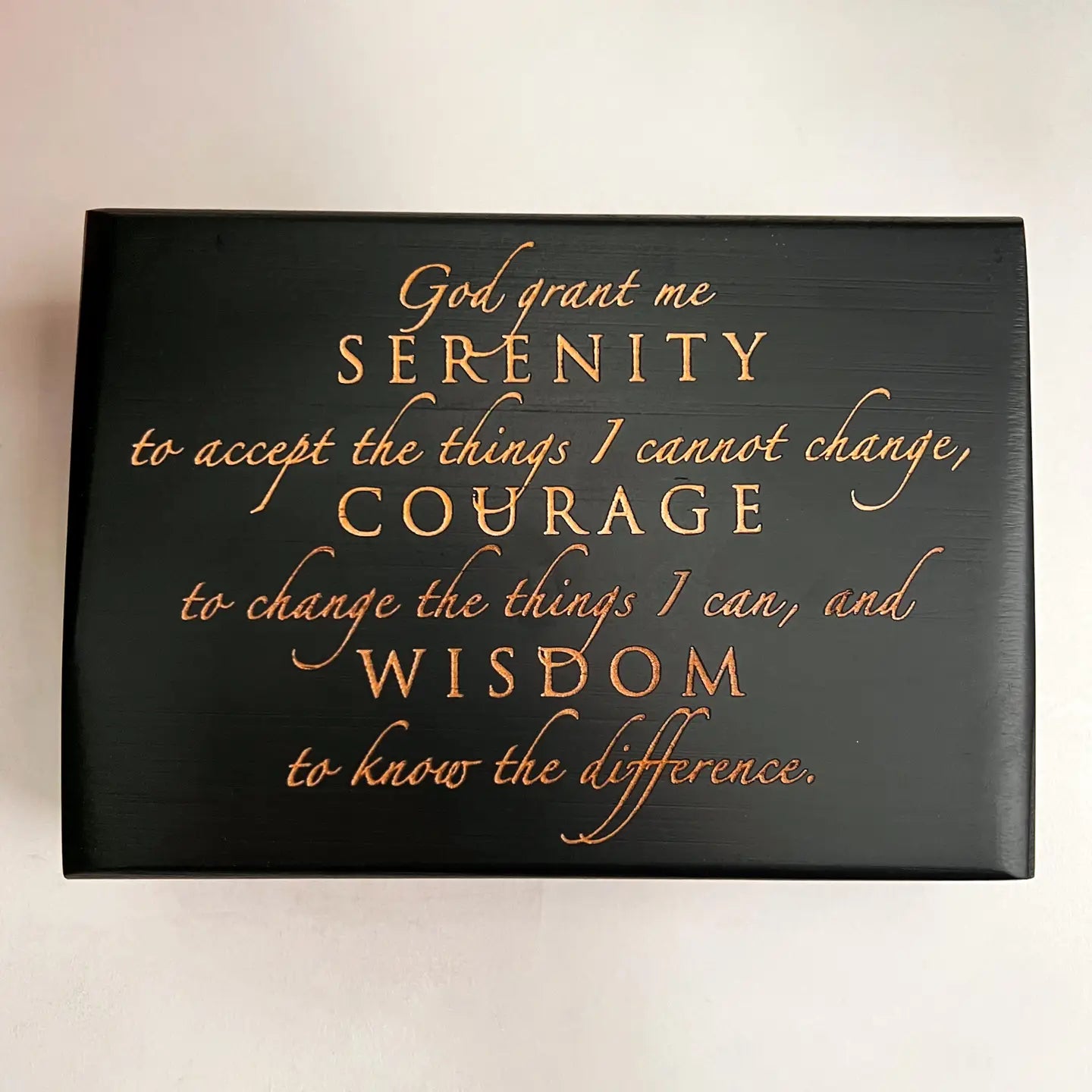 Serenity Keepsake Box