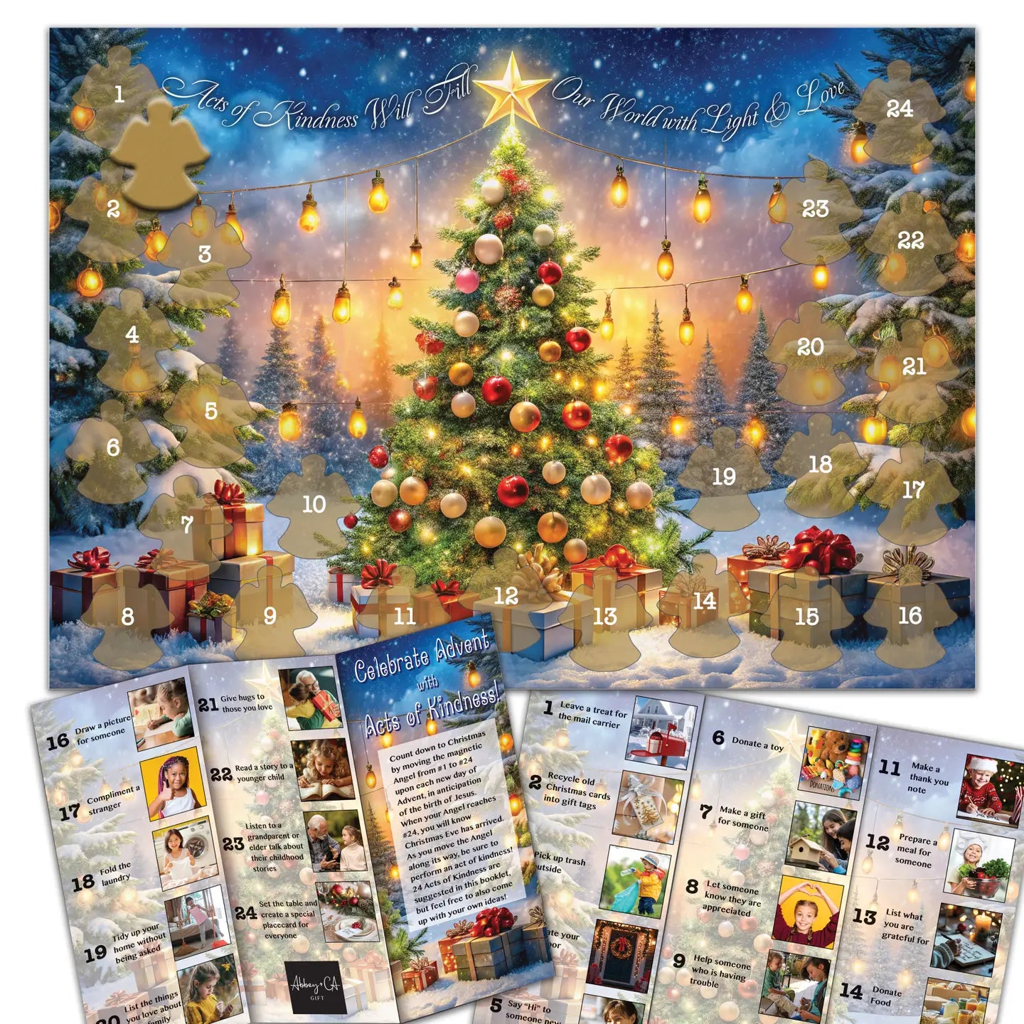 Acts of Kindness Angel Advent Calendar