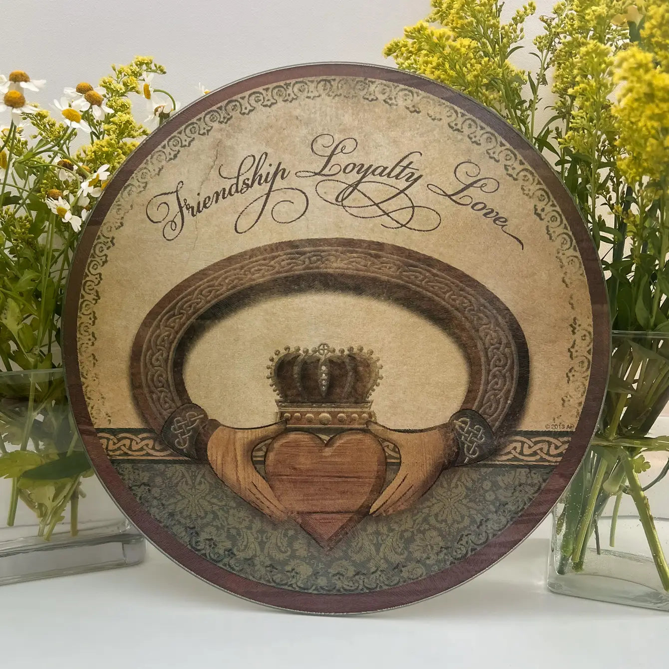 Claddagh Cutting Board