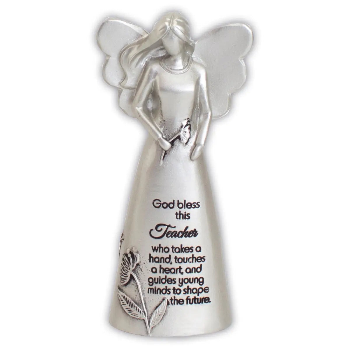 Message Angel Metal Figurine
