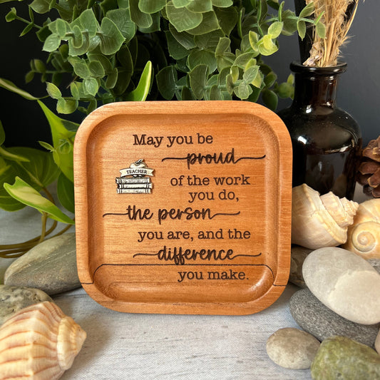 Teacher Pride Trinket Dish