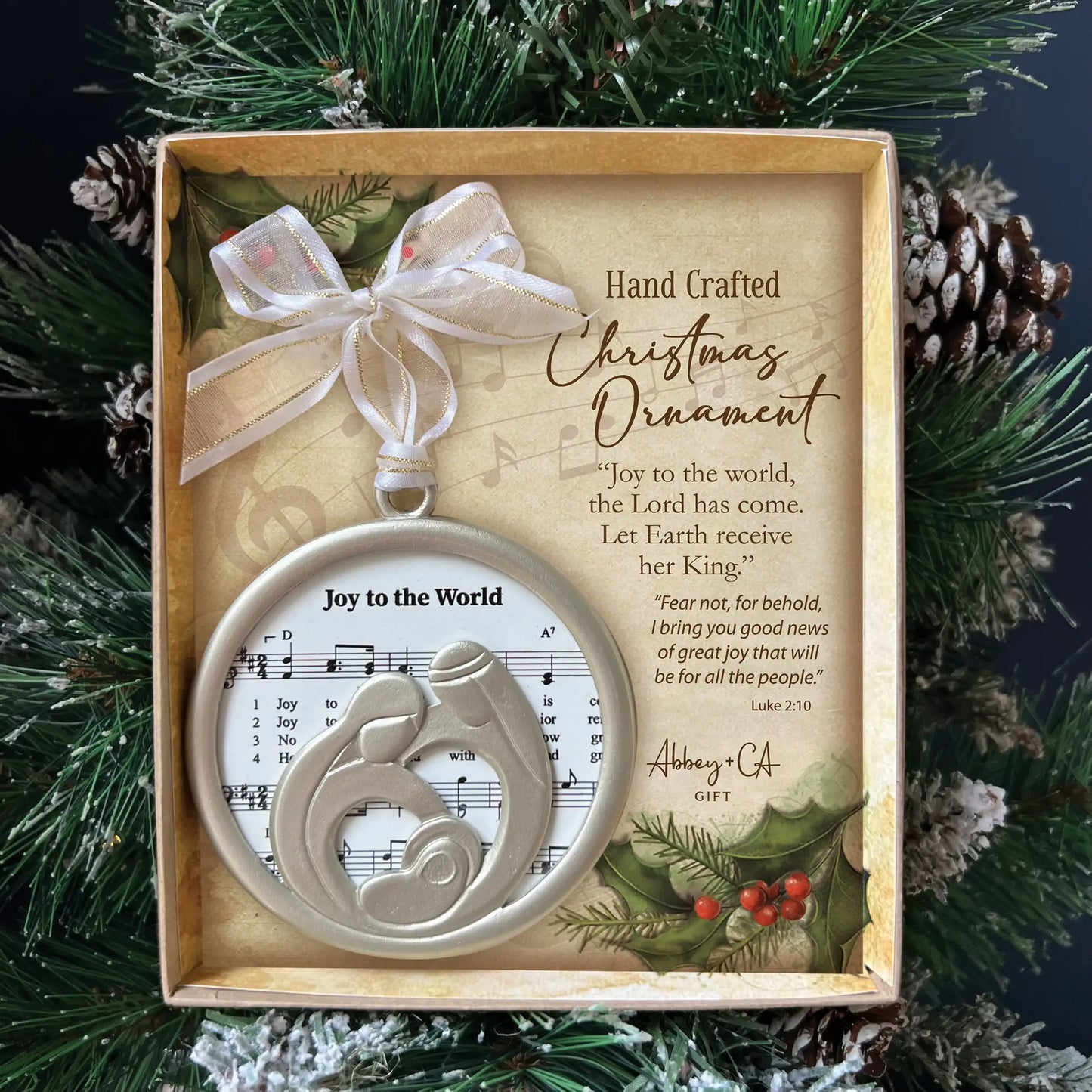 Christmas Carol Ornament