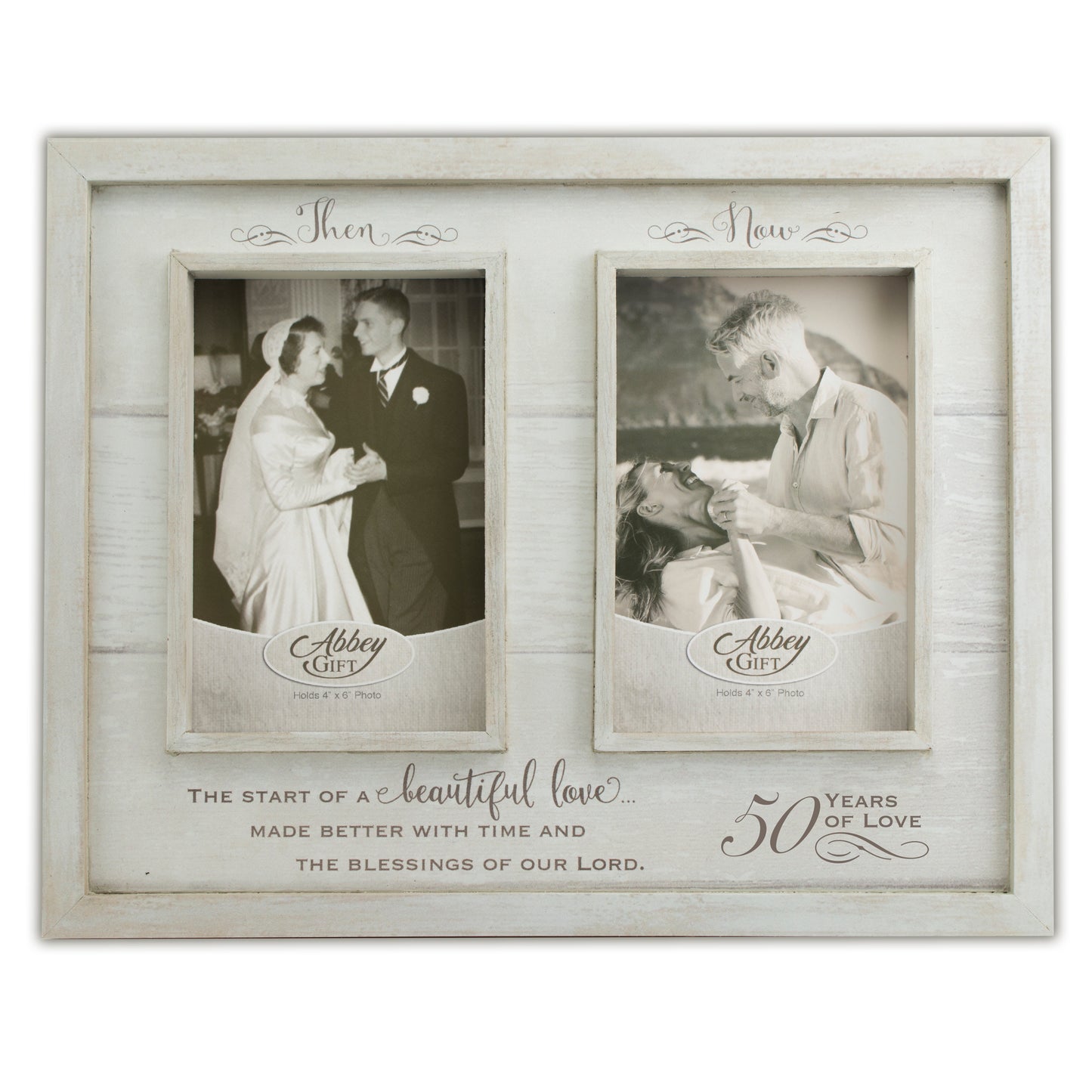 Then & Now Anniversary Frame