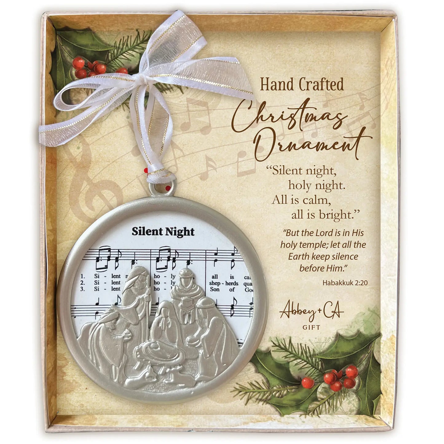 Christmas Carol Ornament