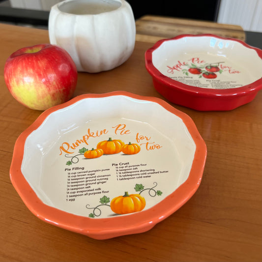 Mini Pie Recipe Plates