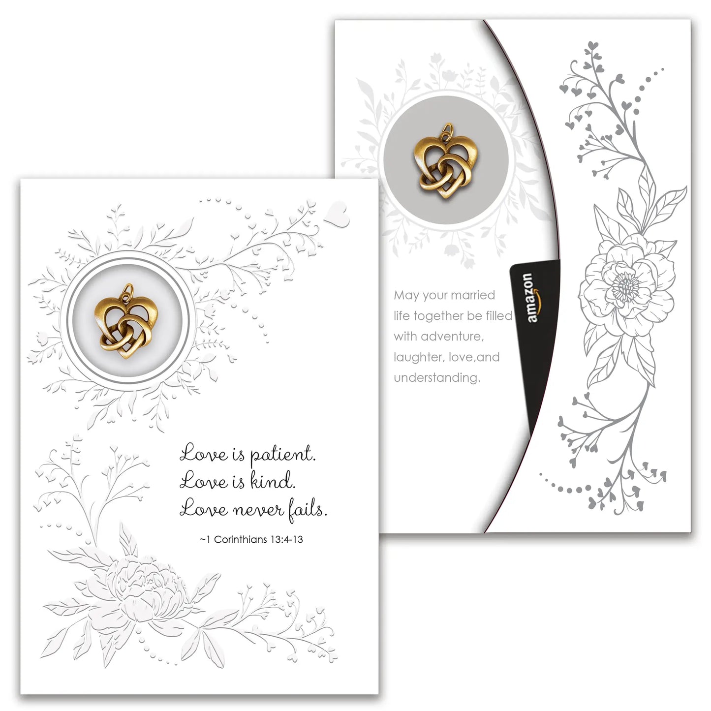 Wedding Card & Charm