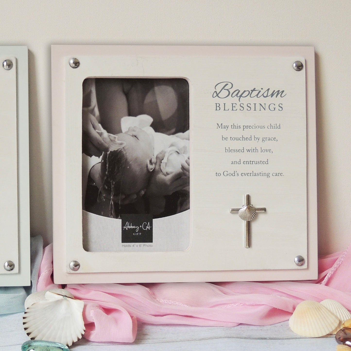 Baptism Blessings Picture Frame