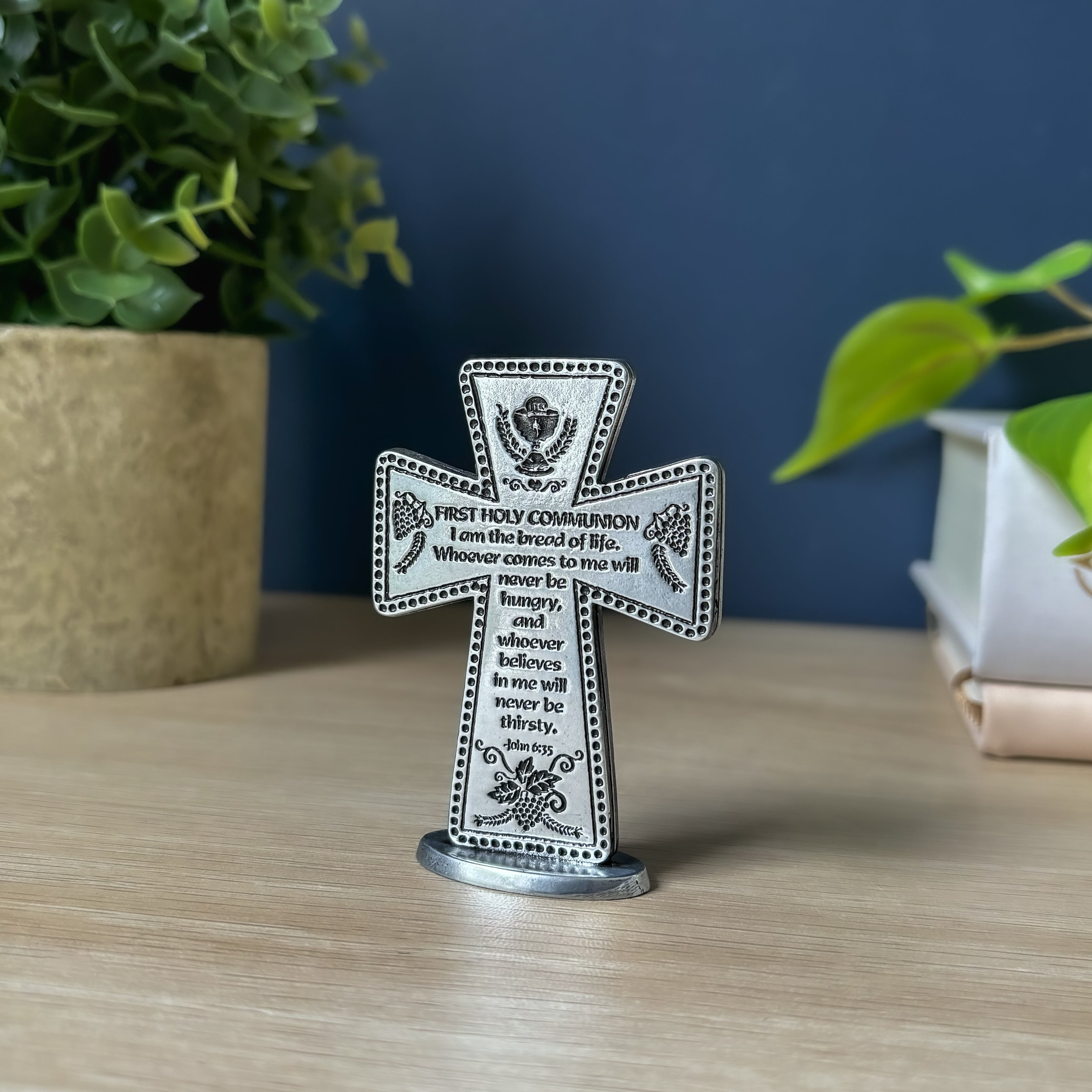 Cross You Put Message In Communion Standing Message Cross – Abbey + CA Gift