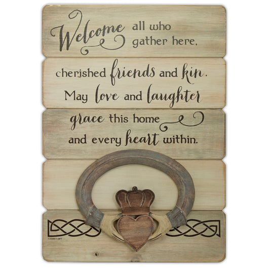 Irish Welcome Plaque